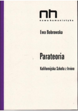 Parateoria - Ewa Bobrowska - książka  wyd. 2013