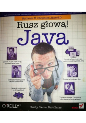 Java Rusz głową - Kathy Sierra, Bert Bates - książka  wyd. 2011