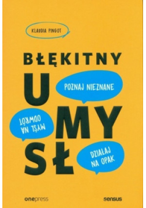 Błękitny umysł - Klaudia Pingot - książka  wyd. 2019