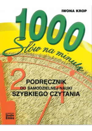 1000 słów na minutę - Iwona Krop - książka  wyd. 2012