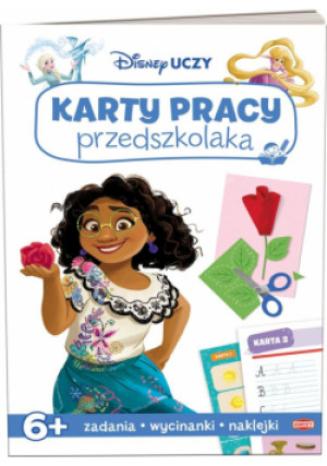 Disney Uczy. Karty pracy przedszkolaka - książka  wyd. 2024