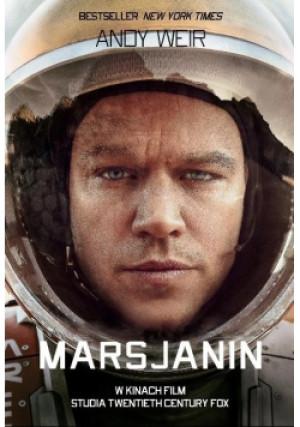 Marsjanin - Andy Weir - książka  wyd. 2015
