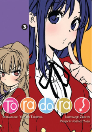 Toradora Tom 3 - Yuyuko Takemiya - książka  wyd. 2014