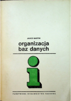 Organizacja baz danych - James Martin - książka  wyd. 1983