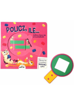 Policz, ile... (książka z magiczną lupą) - Mancini Paolo, Risi Alice, Karolin, de Leone Luca - książka  wyd. 2024