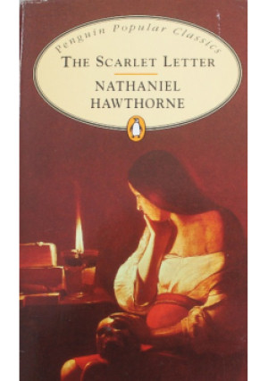 The Scarlet Letter - Nathaniel Hawthorne - książka historyczna wyd. 1994