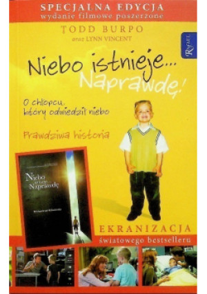 Niebo istnieje Naprawdę - Todd Burpo - książka  wyd. 2014