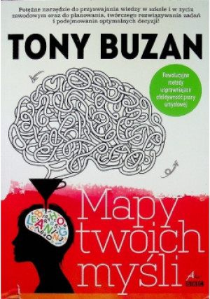Mapy twoich myśli - Tony Buzan - książka  wyd. 2014