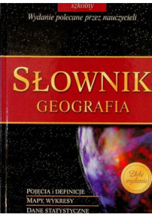 Słownik Geografia - Praca Zbiorowa - książka  wyd. 2004