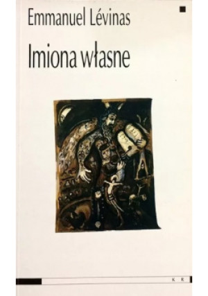 Imiona własne - Emmanuel Levinas - książka  wyd. 2000