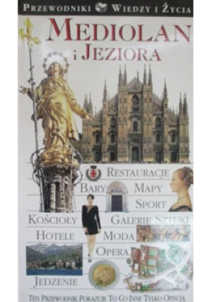 Mediolan i jeziora - książka  wyd. 2002