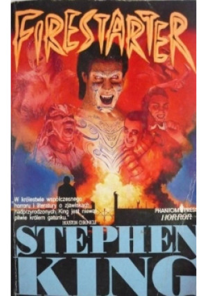 Firestarter - Stephen King - książka  wyd. 1992