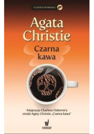 Czarna kawa - Agatha Christie - książka  wyd. 2018