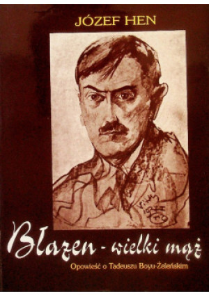 Błazen wielki mąż - Józef Hen - książka  wyd. 1998