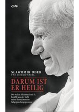 Darum ist er heilig - Sławomir Oder - książka  wyd. 2014