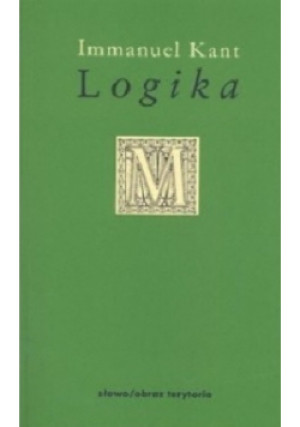 Logika - Immanuel Kant - książka  wyd. 2005