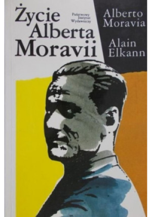 Życie Alberta Moravii - Alain Elkann - książka  wyd. 1996