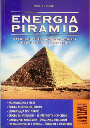 Energia piramid - Manfred Dimde - książka  wyd. 2000