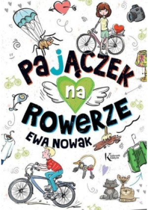 Pajączek na rowerze kolor - Ewa Nowak - książka  wyd. 2019