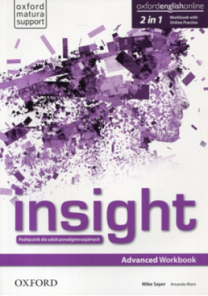 Insight Advanced Workbook with Online Practice - Mike Sayer - książka  wyd. 2016