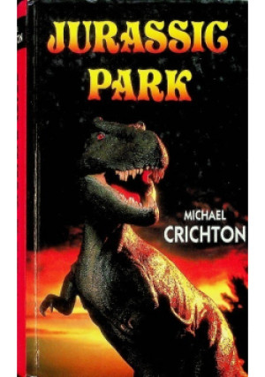 Jurassic park - Michael Crichton - książka fantasy wyd. 1997