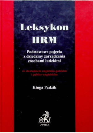 Leksykon HRM - Kinga Padzik - książka  wyd. 2002