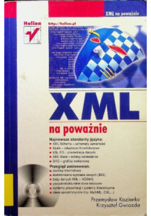XML na poważnie - Przemysław Kazienko - książka  wyd. 2002