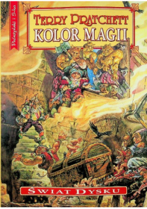 Świat Dysku Tom 1 Kolor Magii - Terry Pratchett - książka fantasy wyd. 2002
