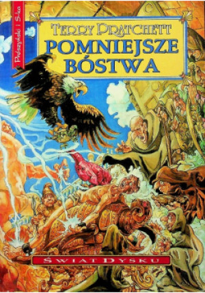 Pomniejsze bóstwa - Terry Pratchett - książka fantasy wyd. 2001