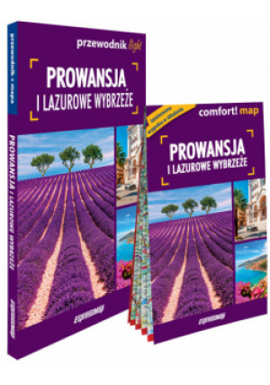 Prowansja i Lazurowe Wybrzeże 2w1 - Grażyna Hanaf, Piotr Jabłoński, Magdalena Wolak - książka  wyd. 2024