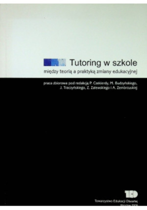 Tutoring w szkole - P. Czekierda - książka  wyd. 2009