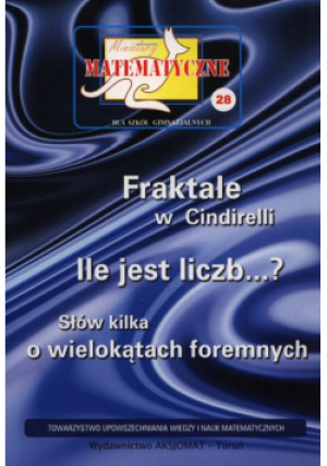 Miniatury matematyczne 28 Fraktale w Cindirelli - Praca Zbiorowa - książka  wyd. 2009