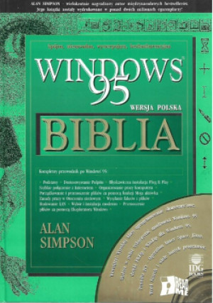 Windows 95 Biblia - Alan Simpson - książka  wyd. 1995