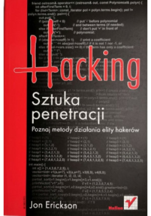 Sztuka penetracji - Jon Erickson - książka  wyd. 2004