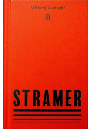 Stramer - Mikołaj Łoziński - książka  wyd. 2019