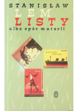Listy albo opór materii - Stanisław Lem - książka wyd. 2002