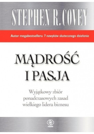 Mądrość i pasja - Stefen R. Cover - książka  wyd. 2014