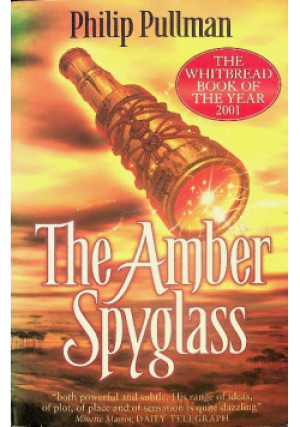 The Amber Spyglass - Philip Pullman - książka fantasy wyd. 2001
