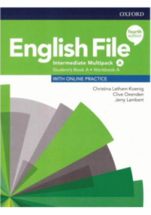 English File 4E Intermediate Multipack A plus online - książka  wyd. 2019