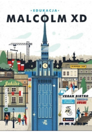 Edukacja - Malcolm XD - książka  wyd. 2020