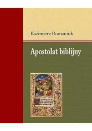 Apostolat biblijny - Kazimierz Romaniuk - książka  wyd. 2005
