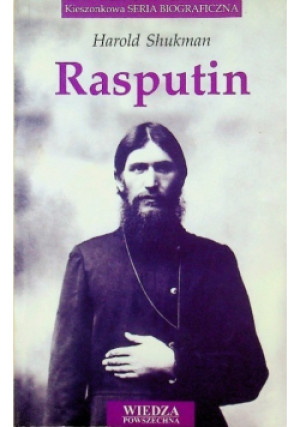 Rasputin - Harold Shukman - książka  wyd. 2000