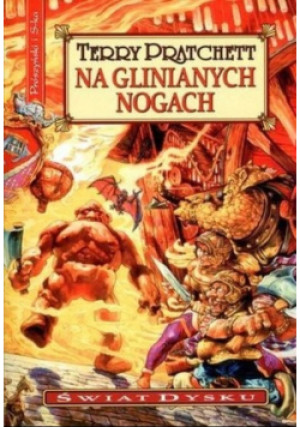 Na glinianych nogach - Terry Pratchett - książka fantasy wyd. 1996