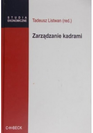 Zarządzanie Kadrami - Tadeusz Listwan - książka  wyd. 2002
