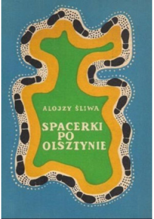 Spacerki po Olsztynie - Alojzy Śliwa - książka reportaż wyd. 1970