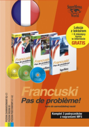 Francuski Pas de probleme! Pakiet samouczków - Jacek Pleciński - książka  wyd. 2013