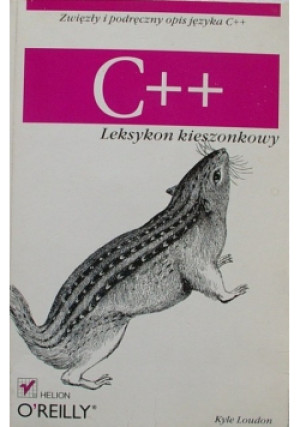 C + + Leksykon Kieszonkowy - Kyle Loudon - książka  wyd. 2003