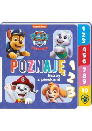 Psi Patrol. Poznaję liczby z pieskami - książka  wyd. 2024