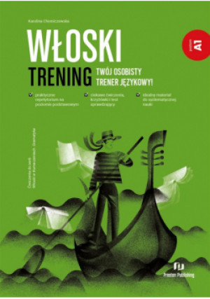 Włoski. Trening A1 - Chomiczewska Karolina - książka  wyd. 2024