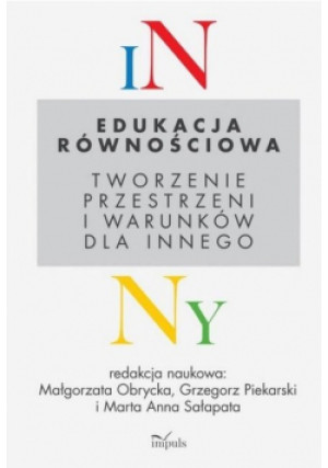 Edukacja równościowa - Małgorzata Obrycka - książka  wyd. 2021
